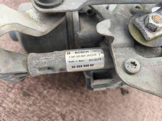 Трапеция дворников с моторчиком правая Peugeot 407 2004-2011 (9656859880) Ковель