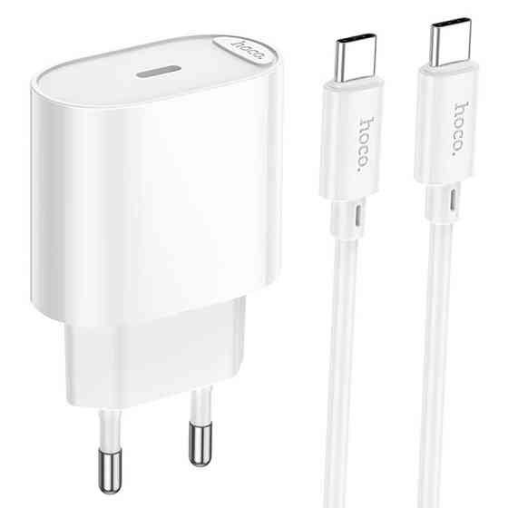 СЗУ Hoco C109A Fighter PD20W (1USB-C) + кабель Type-C to Type-C Херсон
