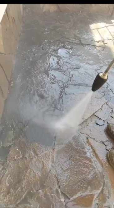 Мытье плитки керхером мойка двора Одесса - изображение 1