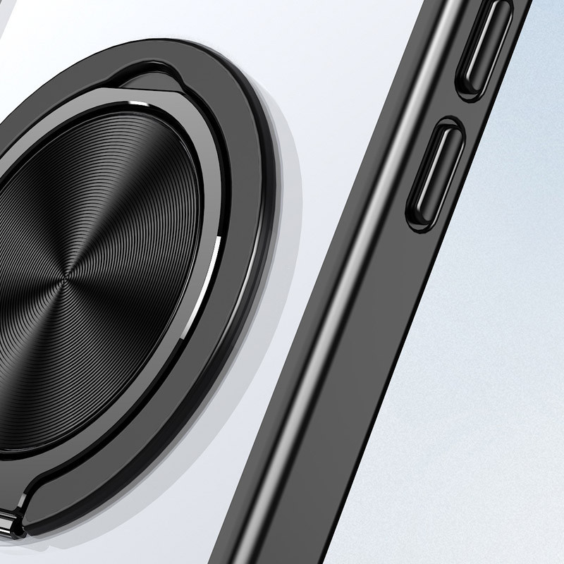 TPU+PC чехол Metal Ring with MagSafe для Apple iPhone 15 (6.1") Херсон - зображення 3