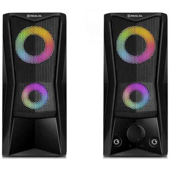 Акустична система REAL-EL S-107 Black (EL121100017) (Код товару:43314) Харків