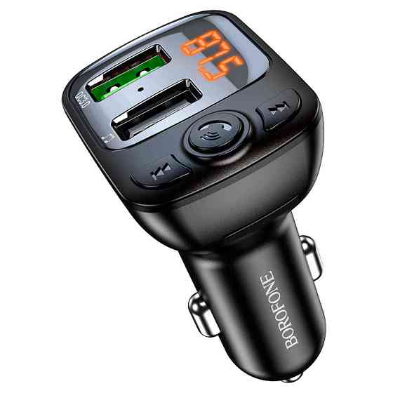 АЗУ FM модулятор Borofone BC41 Eminency QC3.0 (2USB-A) Херсон