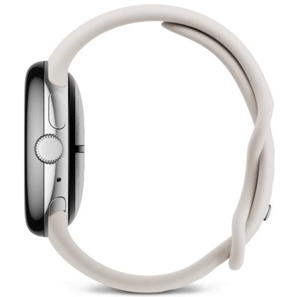 Смарт-годинник Google Pixel Watch 3 45 mm Wi-Fi Polished Silver Aluminum Case/Porcelain Active Band  Харьков - изображение 3