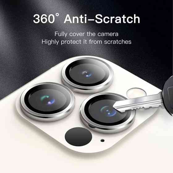 Защитное стекло Metal Classic на камеру (в упак.) для Apple iPhone 14 Pro (6.1") / 14 Pro Max (6.7") Херсон