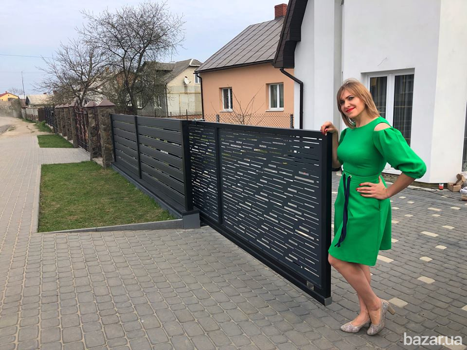 Відкатні ворота Наша Хата Хуст - изображение 1