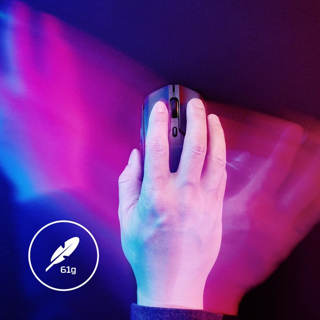 Мышь компьютерная безпроводная HyperX Pulsefire Haste 2 Wireless Black 6N0B0AA черная Киев - изображение 10