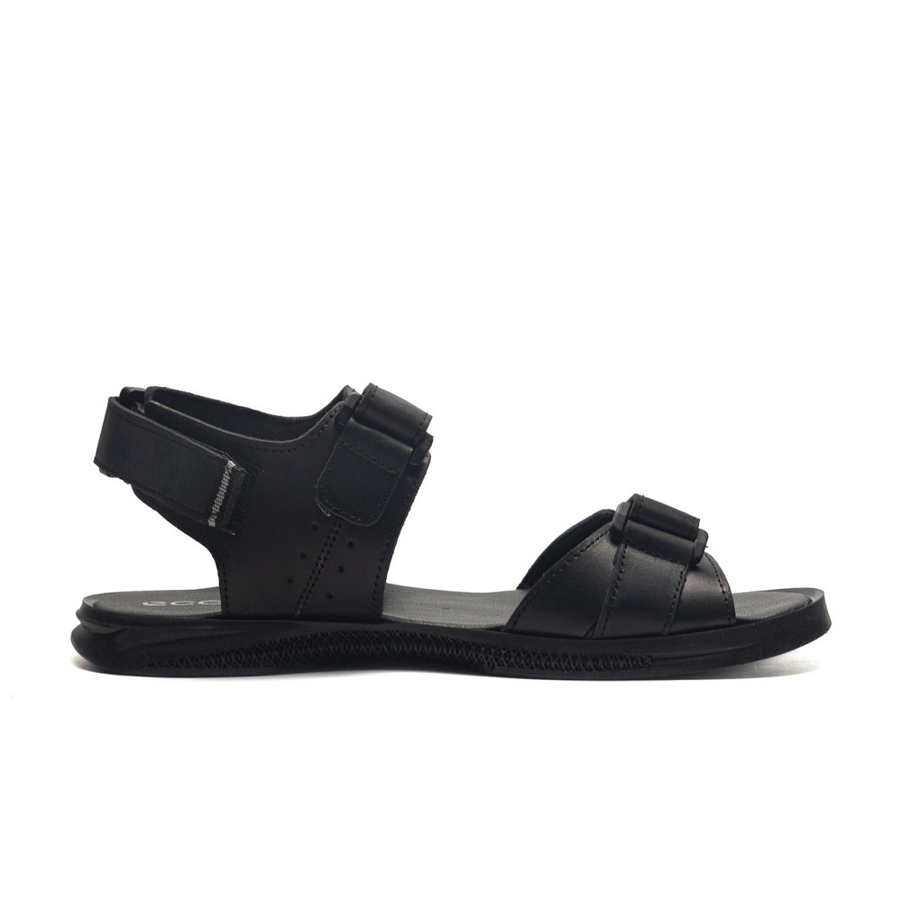 Мужские кожаные сандалии Sport Black Київ - зображення 2