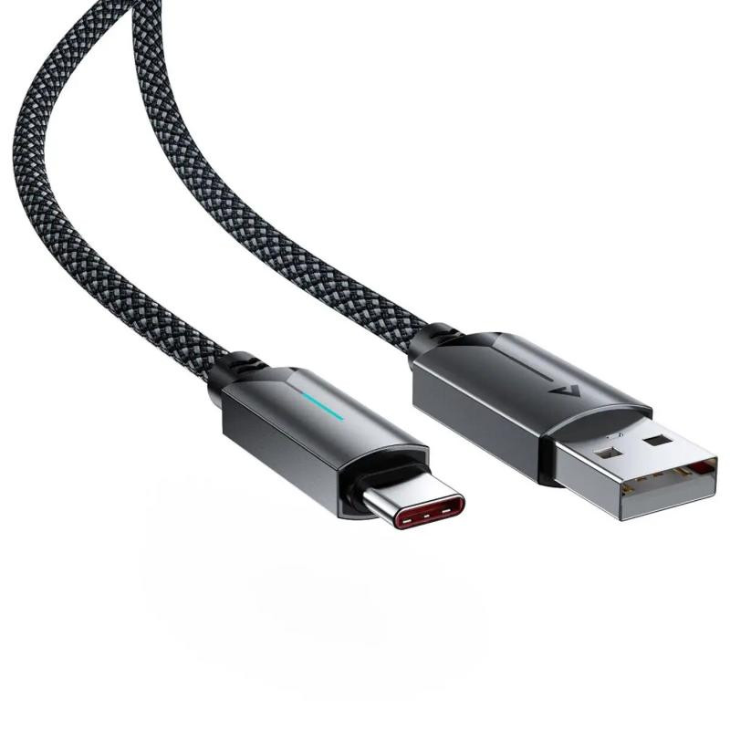 Дата кабель Acefast C19-04 USB to Type-C 3A (1.2m) Херсон - зображення 4