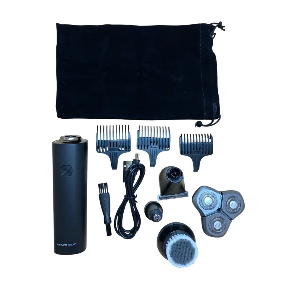 Электробритва Grunhelm GHS303UMB 5 Вт черная Київ - зображення 2