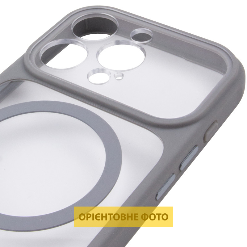 Чехол TPU+PC GETMAN Moon Clear with MagSafe для Apple iPhone 13 Pro Max (6.7") Херсон - изображение 5