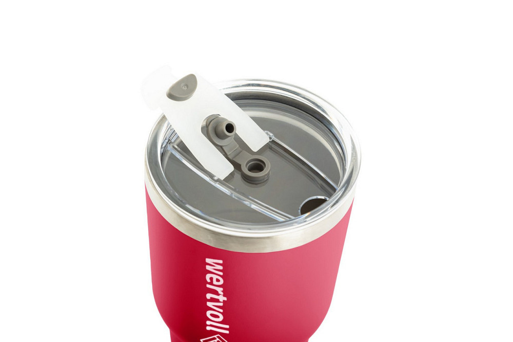 Термокружка WERTVOLL "YUMMY" 900 мл SS красная RX-7002RD Харьков - изображение 3