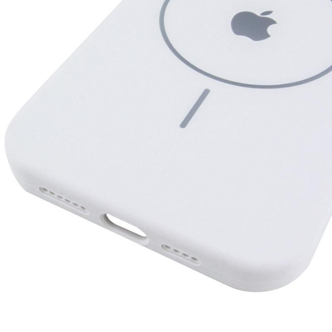 Чехол Silicone Case Full Protective (AA) V2 with MagSafe для Apple iPhone 15 Pro Max (6.7") Херсон - зображення 5