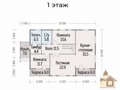 Купити дерев’яний зруб для дачі від Закарпат Зруб-Буд – якість, екологія, комфорт Одеса - зображення 2