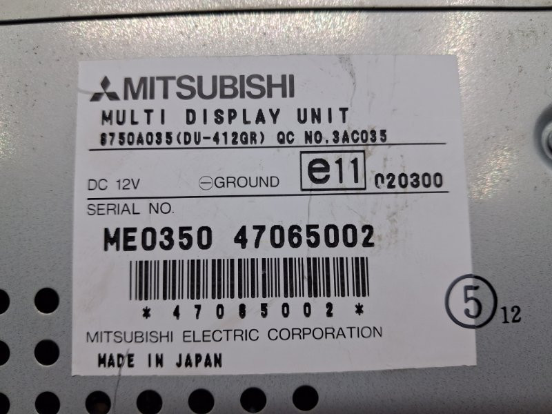 Дисплей информационный Mitsubishi Pajero Wagon 3 3.2 ДИЗЕЛЬ 4M41 1999 (б/у) Київ - зображення 6