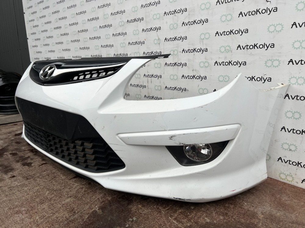Бампер передний Hyundai i30 2007-2012 рестайлинг Ковель - изображение 2