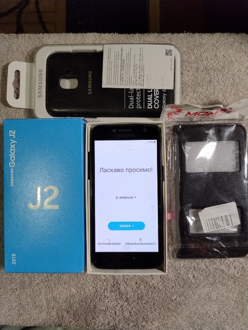 Телефон Galaxy J2, модель SM-J250F/DS. Лисянка - зображення 1