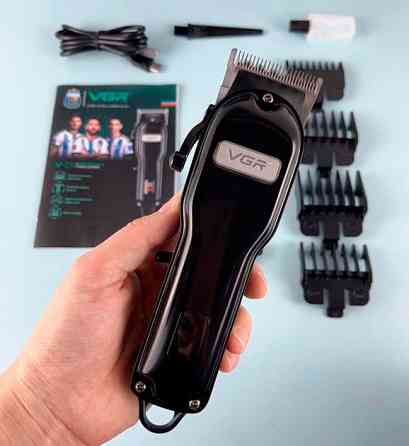 Машинка для стрижки аккумуляторная VGR V-251 7 Вт черная Киев