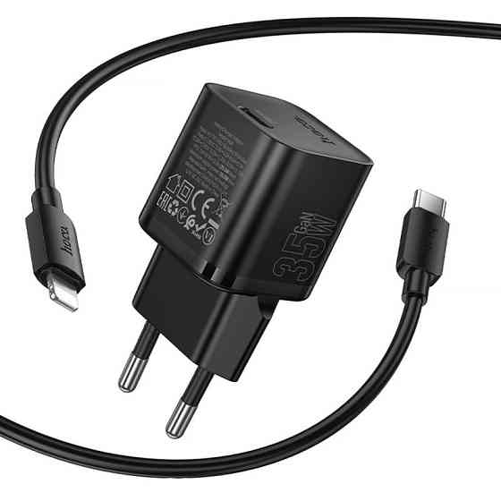 СЗУ Hoco N66 Ingenious PD35W (1USB-C) + кабель Type-C to Lightning Херсон