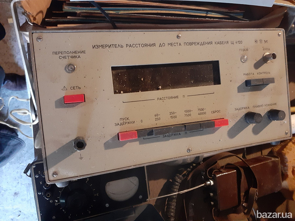 Измеритель расстояния Щ-4120 до место повреждения кабеля . Харків - зображення 1
