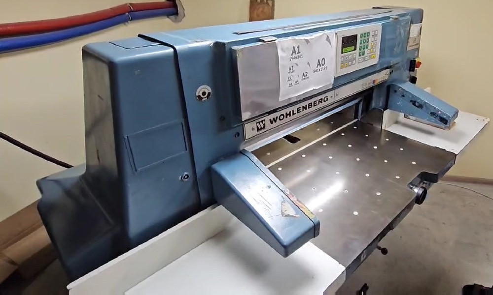 Паперова гільотина Wohlenberg 92. Київ - зображення 2