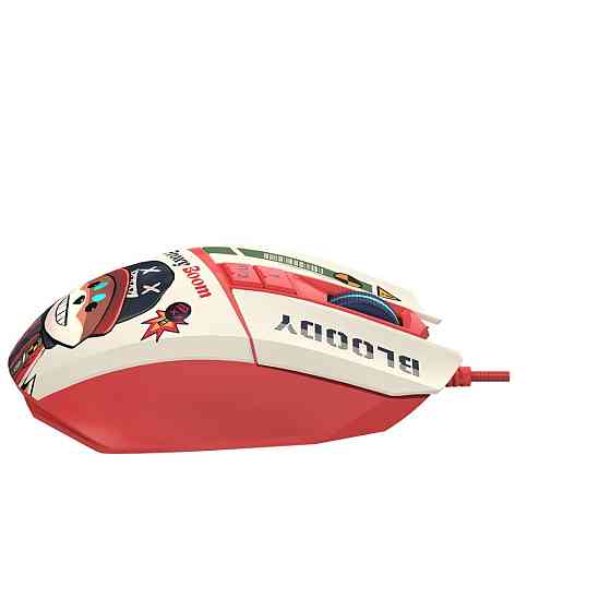 Мышь компьютерная безпроводная Bloody W63 Max Proxy Boom молочная Київ