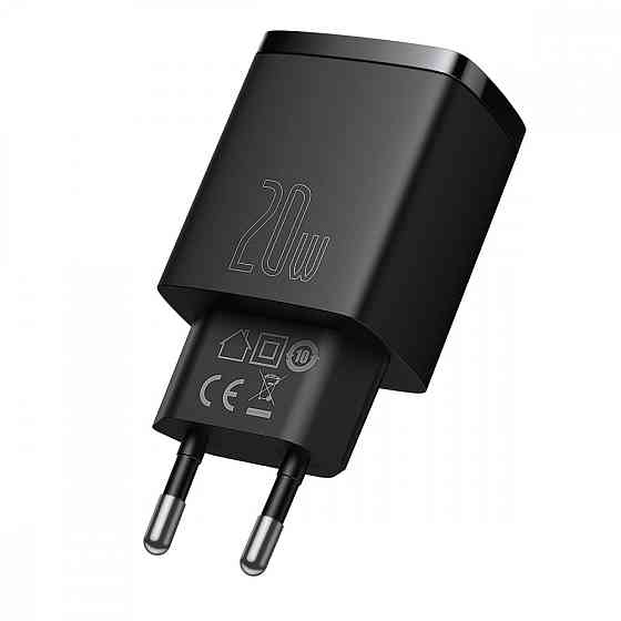 СЗУ Baseus Compact Quick Charger 20W QC+PD (1USB-A/1C) (CCXJ-B) Херсон