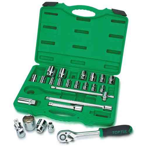 Набор инструмента головки с трещоткой TOPTUL 1/2" 24ед. GCAI2401 Харків