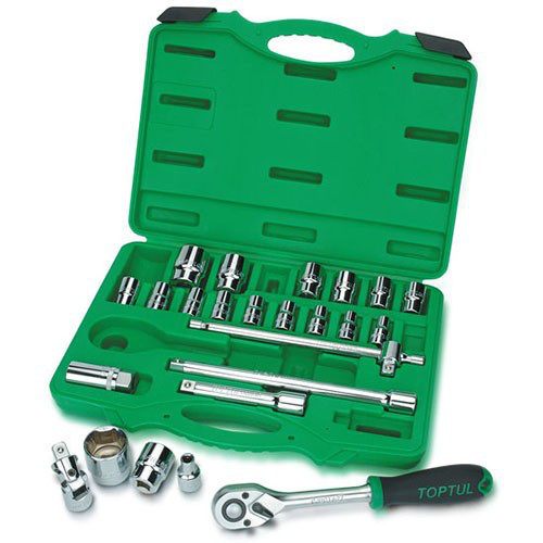 Набор инструмента головки с трещоткой TOPTUL 1/2" 24ед. GCAI2401 Харків - зображення 1