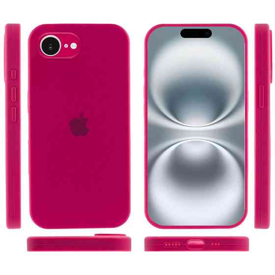 Чехол Silicone Case Full Camera Protective (AA) для Apple iPhone 16e (6.1") Херсон