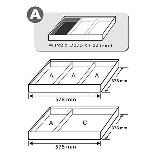 Набор ключей шарнирных 6-19мм  7ед. (в ложементе, тип А) TOPTUL GVA0711 Харьков