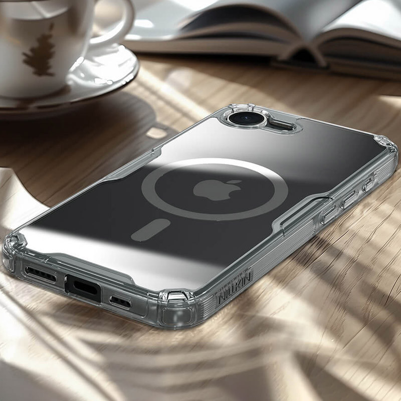 TPU чехол Nillkin Nature Pro Magnetic для Apple iPhone 16e (6.1") Херсон - изображение 7