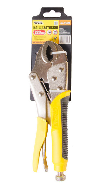 Клещи зажимные универсальные MASTERTOOL 250 мм 07-0901 Харків - зображення 2