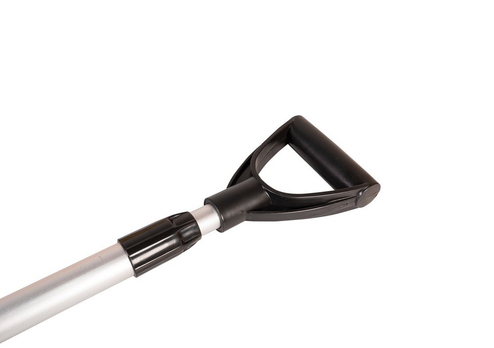 Лопата для снега автомобильная MASTERTOOL 252х335 мм с телескопической ручкой 850-1090 мм 84-0019 Харків - зображення 3