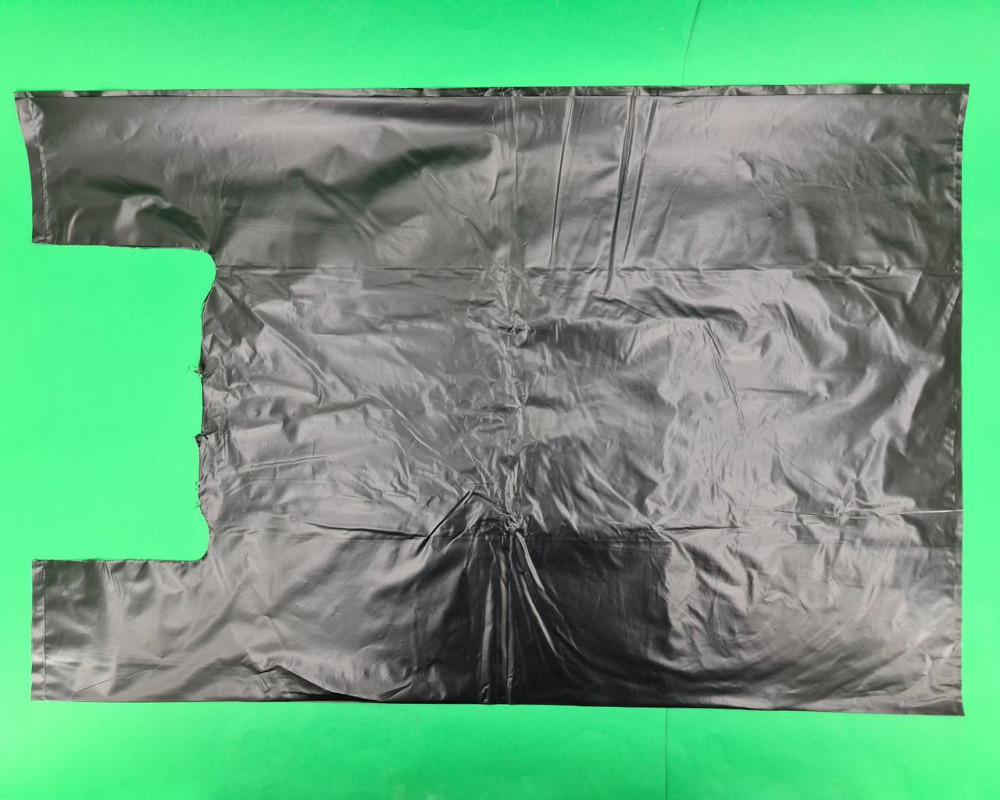 Пакет майка без рисунка Супер Багажка ЧЕРНАЯ 85 (55*85) (25 шт) Харьков - изображение 3