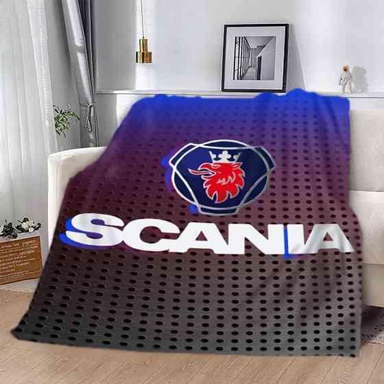 Плед 3D SCANIA 2676_B 12638 135х160 см Київ