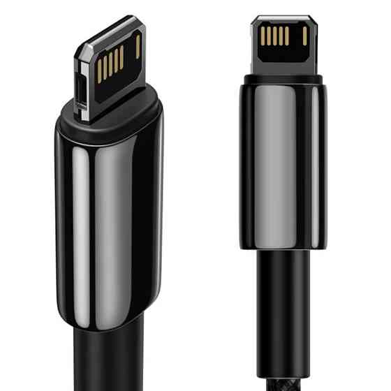 Дата кабель Baseus Tungsten Gold USB to Lightning Cable 2.4A (2m) (CALWJ-A0) Херсон
