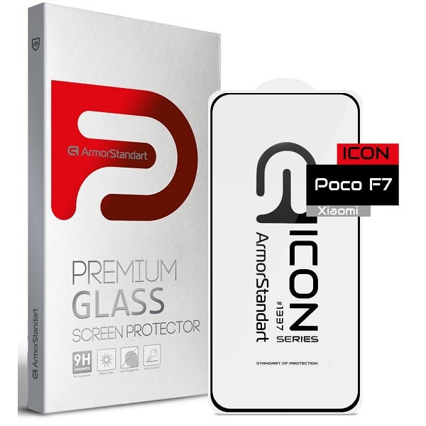 Захисне скло ArmorStandart Icon для Xiaomi Poco F7 (ARM86918) (Код товару:41733) Харьков - изображение 1