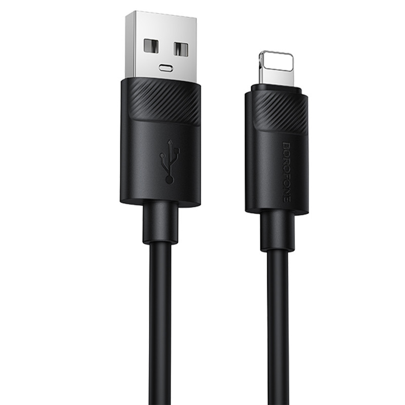 Дата кабель Borofone BX123 Leya USB to Lightning 12W (1m) Херсон - изображение 1