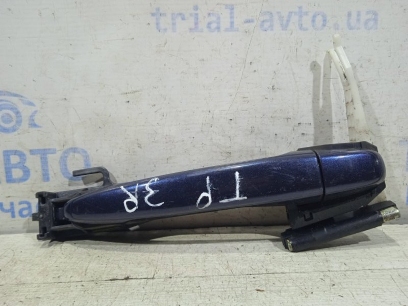 Ручка двери внешняя задняя правая Toyota Prado J120 3.0 DIESEL 1KDFTV 2002 (б/у) Киев - изображение 1