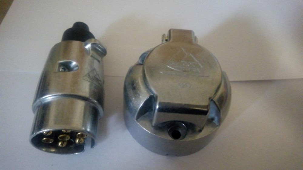 Вилка + розетка до причепа метал Balaton (Угорщина) Баришівка - зображення 4