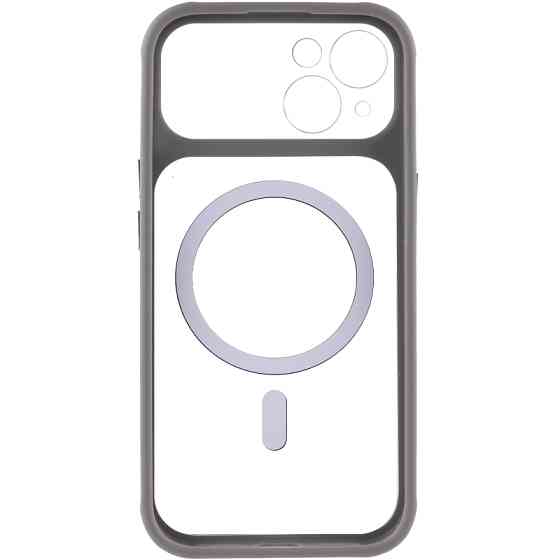 Чехол TPU+PC GETMAN Moon Clear with MagSafe для Apple iPhone 13 (6.1") Херсон