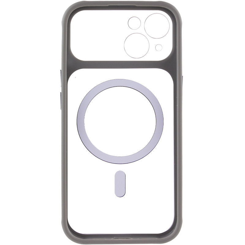 Чехол TPU+PC GETMAN Moon Clear with MagSafe для Apple iPhone 13 (6.1") Херсон - зображення 4