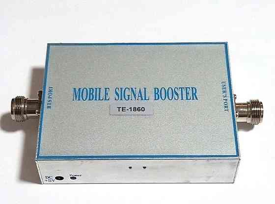 4g lte усилитель сигнала репитер TE-1860-D 1800 МГц 65 дБ 17 дБм, 400-500 кв. м. Повышенная надежнос Дніпро