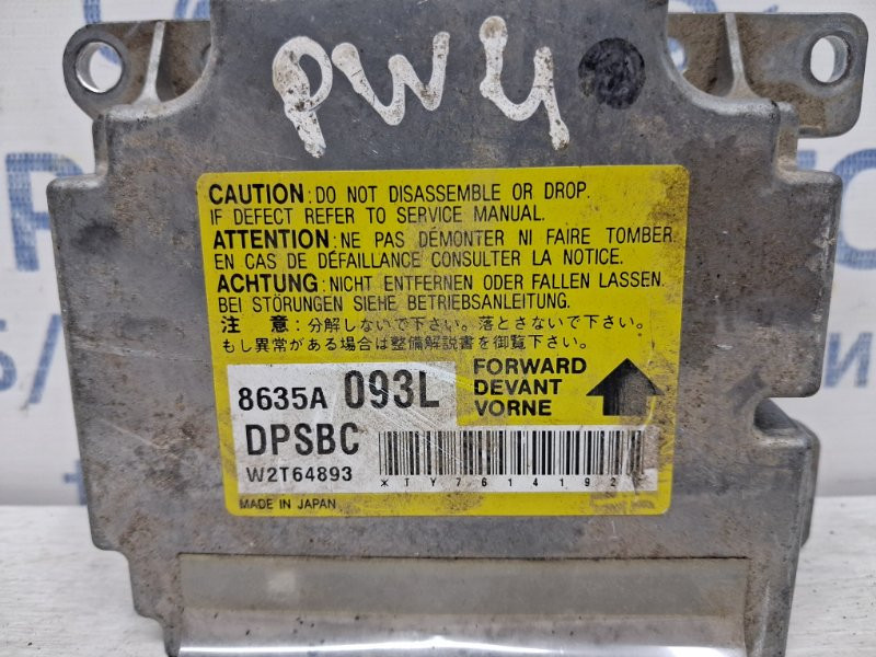 Блок AIRBAG Mitsubishi Pajero Wagon 4 3.2 ДИЗЕЛЬ 4M41 2006 (б/у) Київ - зображення 3