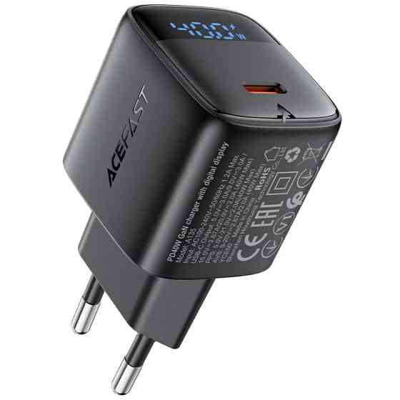 СЗУ Acefast A135 PD40W GaN (1USB-C) Херсон