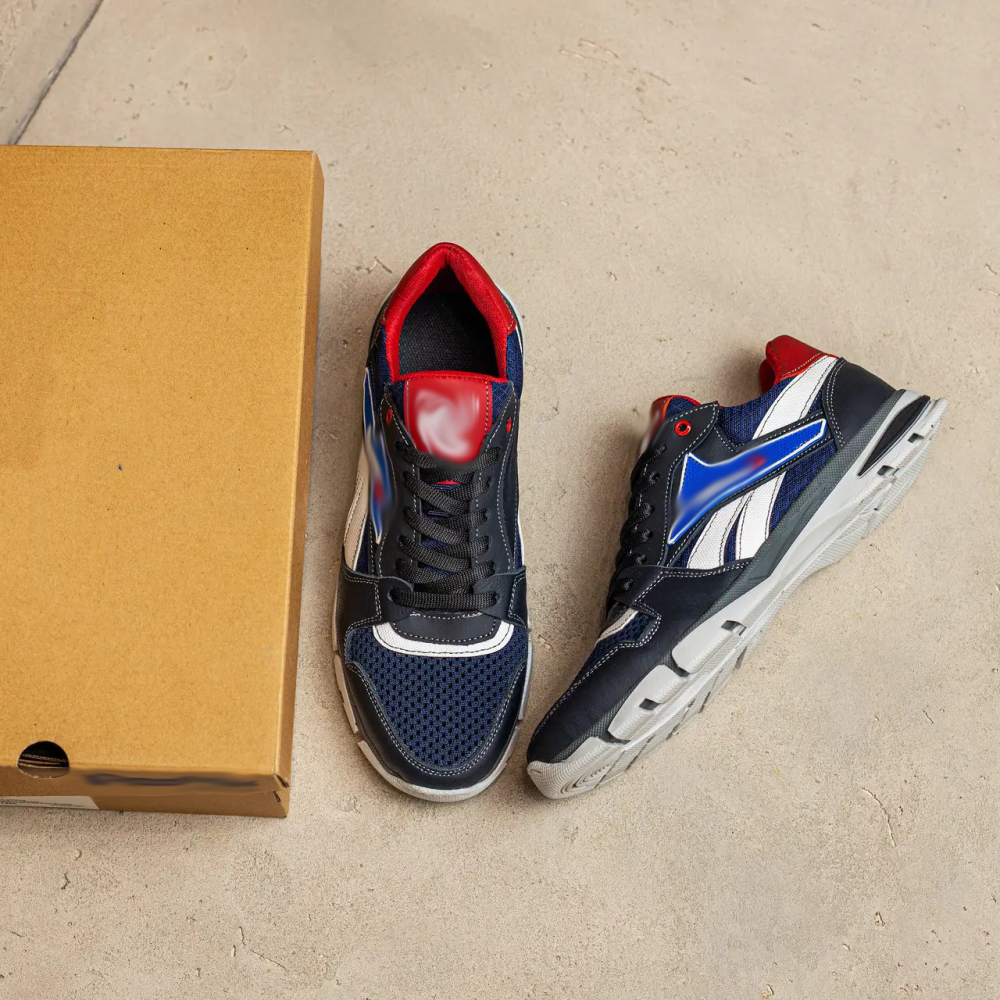 Мужские летние кроссовки сетка Street Style Blue Киев - изображение 5