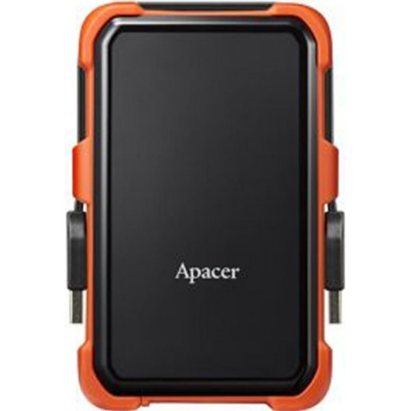 Зовнішній накопичувач HDD 2.5 USB 2TB Apacer AC630 Black/Orange (AP2TBAC630T-1) (Код товару:16956) Харків - зображення 1