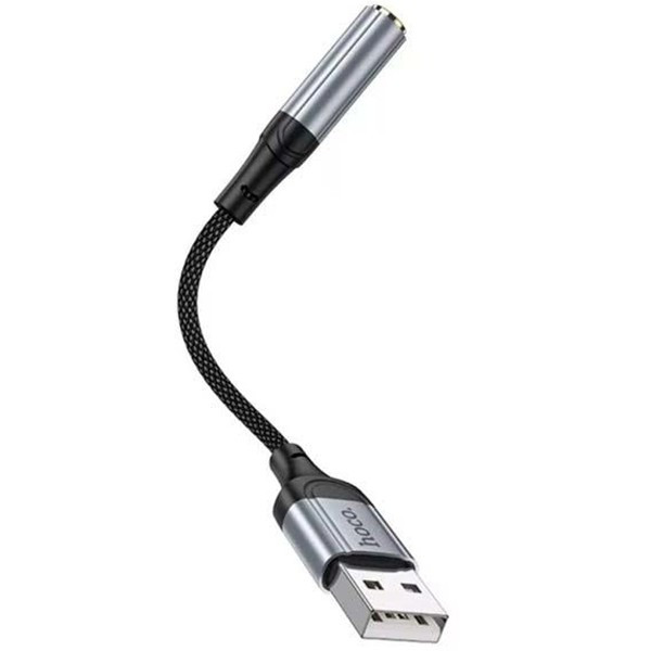 Адаптер Hoco LS36 USB-A to 3.5mm Black (Код товару:35816) Харків - зображення 2