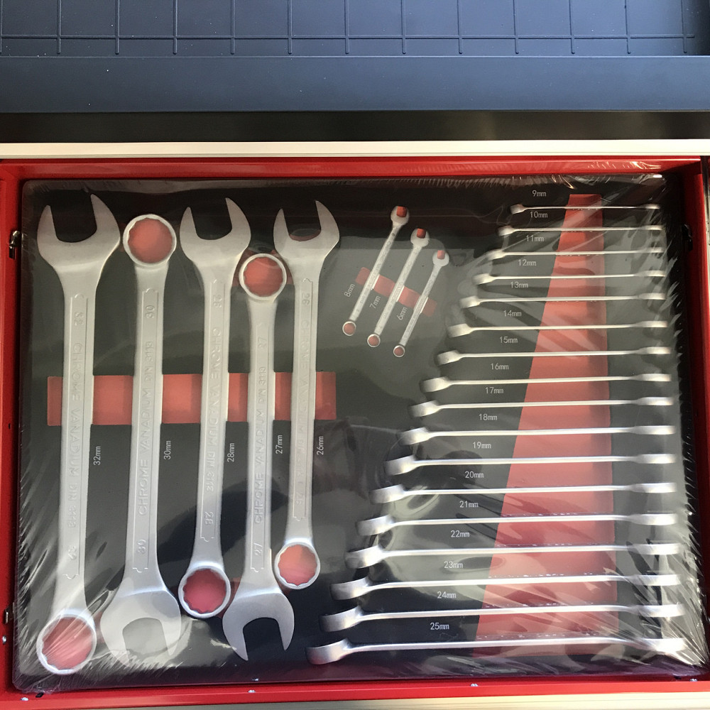 Тележка с инструментом 7 секций, 240 ед. TORIN TBR5807A-X Харків - зображення 4