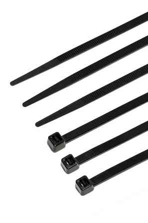 Хомут нейлоновый MASTERTOOL 3.6х250 мм 100 шт черный 20-1849 Харків